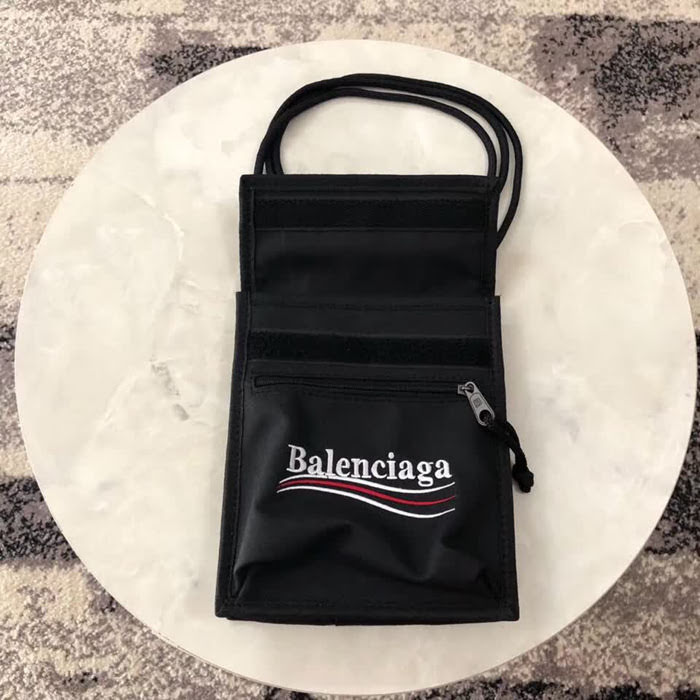 BALENCIAG巴黎世家 新品 巴黎世家 全皮小挎包 手機包  BL1681